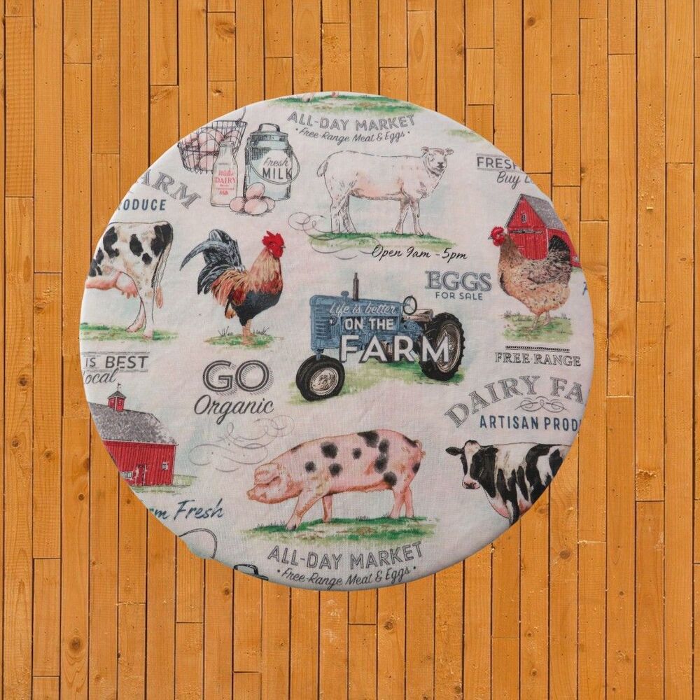 Kitchenaid Bowl Cover, Reversible Farm and Sunflowers
